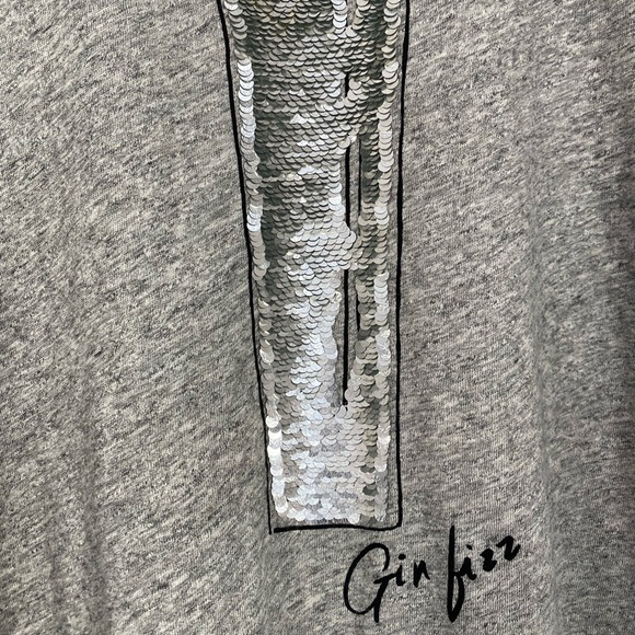 J Crew Squence Gin Fizz Casual Graphic Tshirt NWOT - Picture 5 of 16